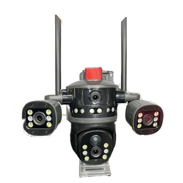 دوربین سیمکارتی چهار لنز سولار چرخشی 16MP