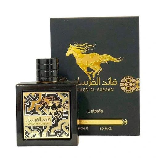 عطر ادکلن قائد الفرسان عربی لطافهQAED AL FURSAN LATTAFA