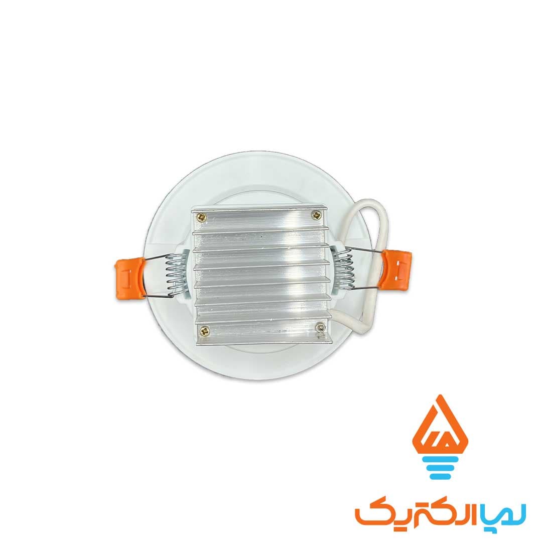 پنل سقفی توکار 8 وات سری اورانوس یزدنور — تصویر ۲