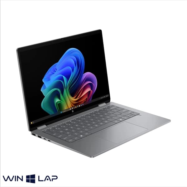 لپ تاپ HP مدل OmniBook 5 – 16.1 – پردازنده Snapdragon X126100 – گرافیک Qualcomm X145 حافظه RAM 16GB حافظه هارد SSD 512GB — تصویر ۲