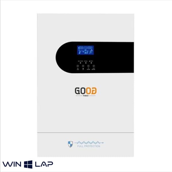 اینورتر هیبریدی تک فاز GOGO POWER GPi-3000VA#24VPVT 3000W/6000VA