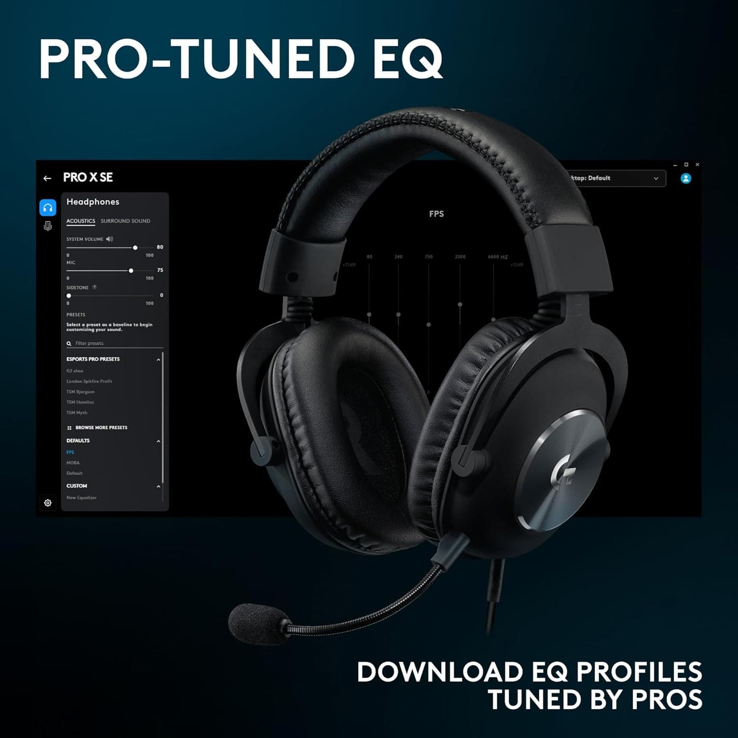 هدست سیمی لاجیتک Logitech G PRO X SE