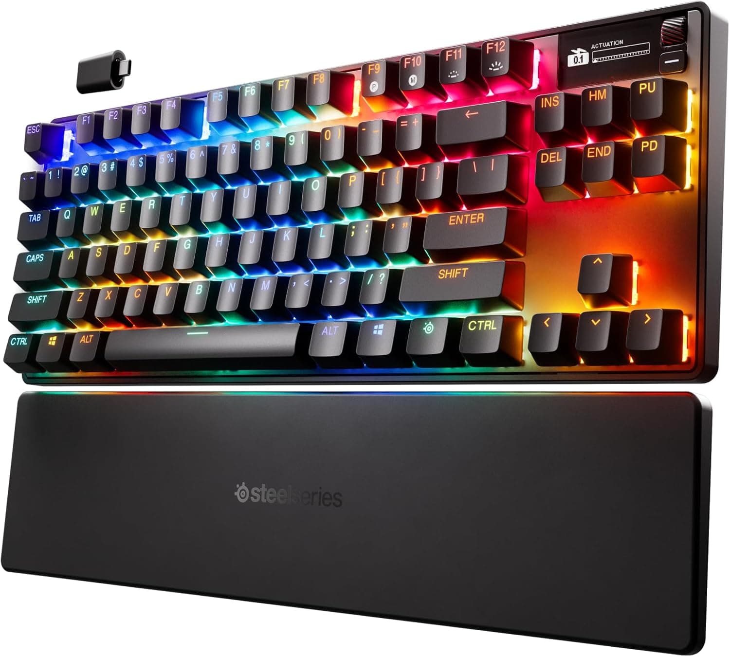 کیبورد بی سیم استیل سریز نسل سوم SteelSeries Apex Pro TKL Wireless Gen 3