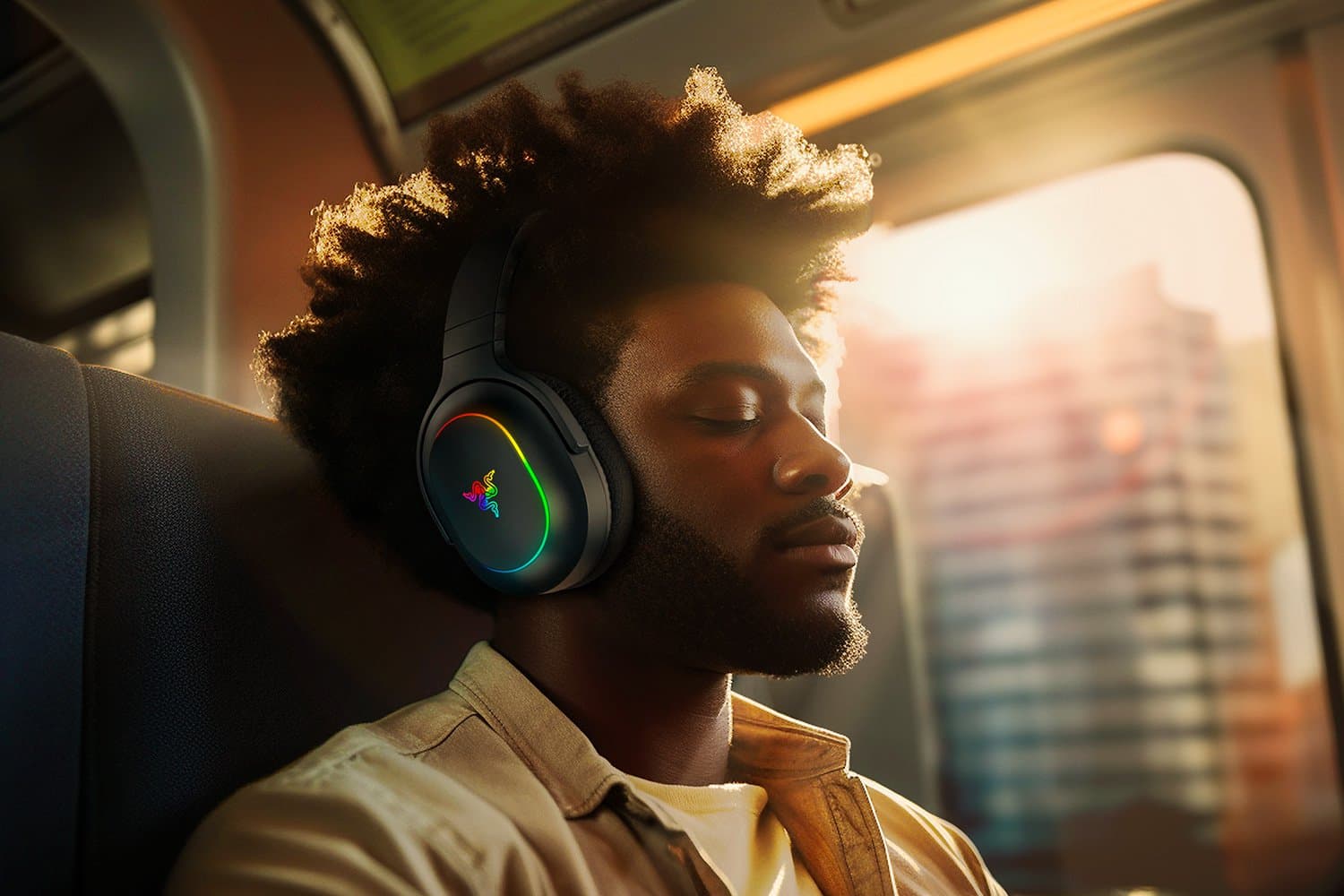 هدست بیسیم ریزر Razer Barracuda X Chroma – Black — تصویر ۳