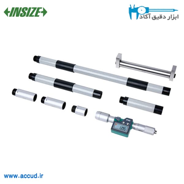 میکرومتر داخل لوله ای دیجیتال 2000-1 INSIZE (با گارانتی رسمی شرکت اینسایز) مدل 3521-2000