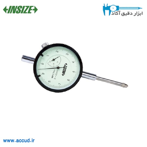 ساعت اندیکاتور (0/1) 10 میلی متر INSIZE (با گارانتی رسمی شرکت اینسایز) مدل 2318-10