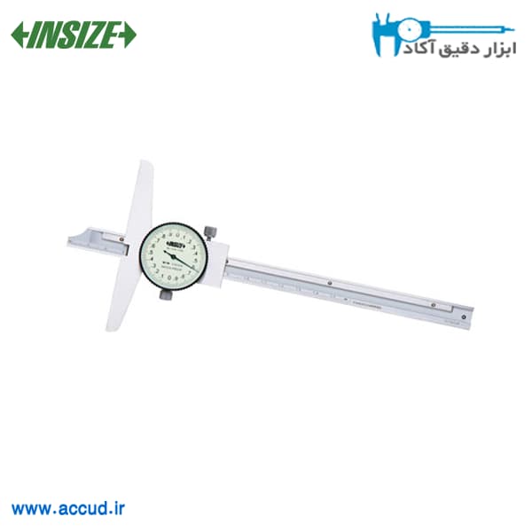 کولیس عمق سنج ساعتی 20 سانتی متر INSIZE (با گارانتی رسمی شرکت اینسایز) مدل 1340-200
