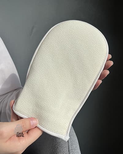 لیف حمام دستکشی مدل اسکراب برند HAODA هاودا — تصویر ۶