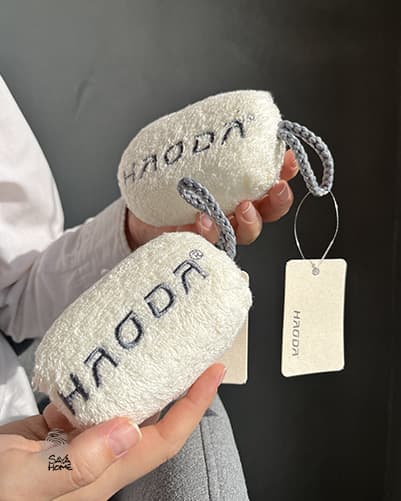 لیف حمام HAODA ؛ لیف نرم و پُرکف برای شست‌وشوی روزانه