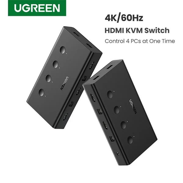 کی وی ام سوئیچ 4 پورت HDMI یوگرین CM293 70439 — تصویر ۲