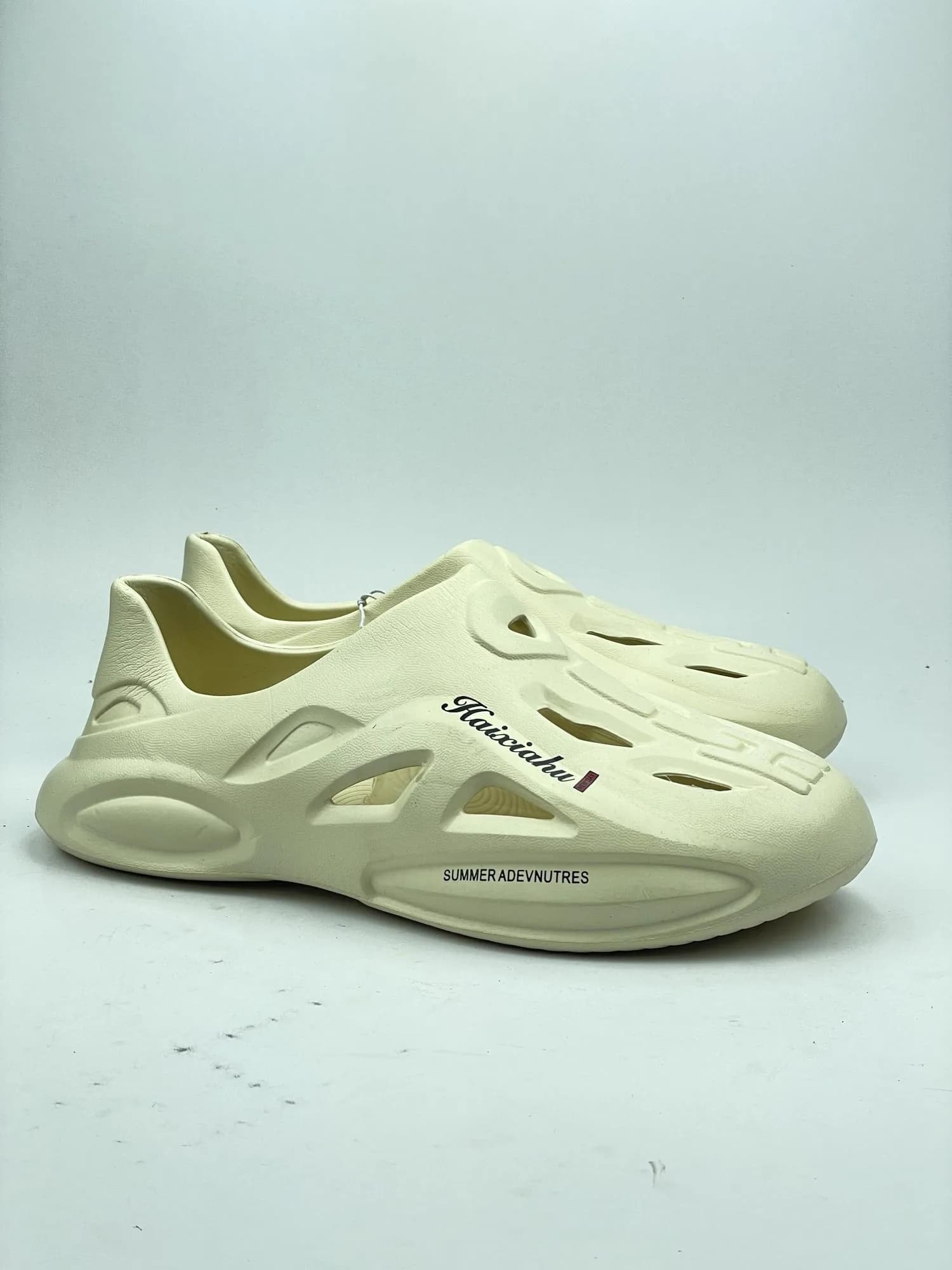 اسلیپر ادیداس یززی adidas yeezy تزریق eva ایویا کرم دهنه دار — تصویر ۵