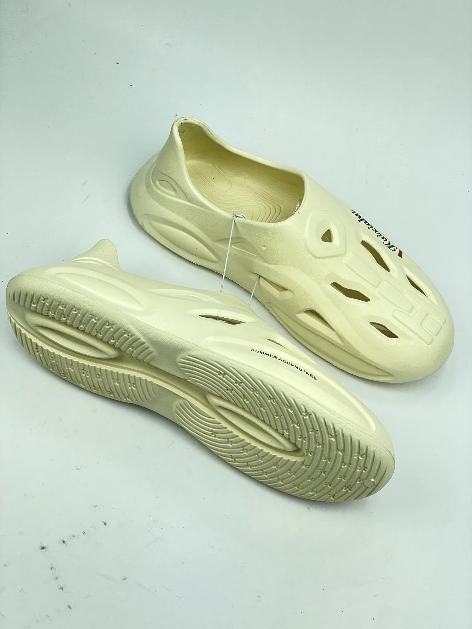 اسلیپر ادیداس یززی adidas yeezy تزریق eva ایویا کرم دهنه دار — تصویر ۳