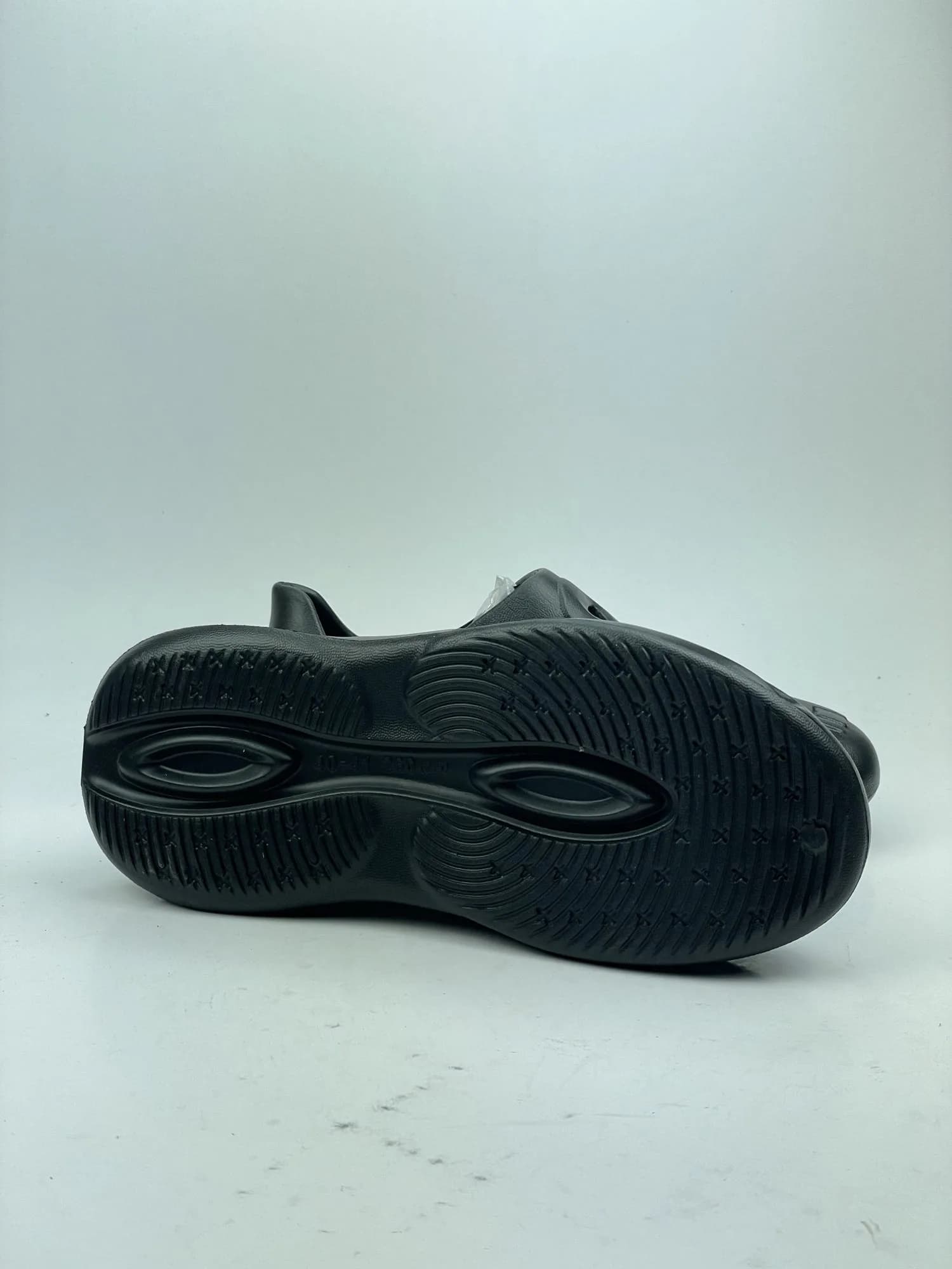 اسلیپر ادیداس یززی adidas yeezy تزریق eva ایویا مشکی دهنه دار — تصویر ۳
