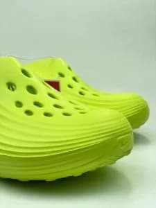 نایک NIKE تزریق eva ایویا سبز فسفری مشکی — تصویر ۴