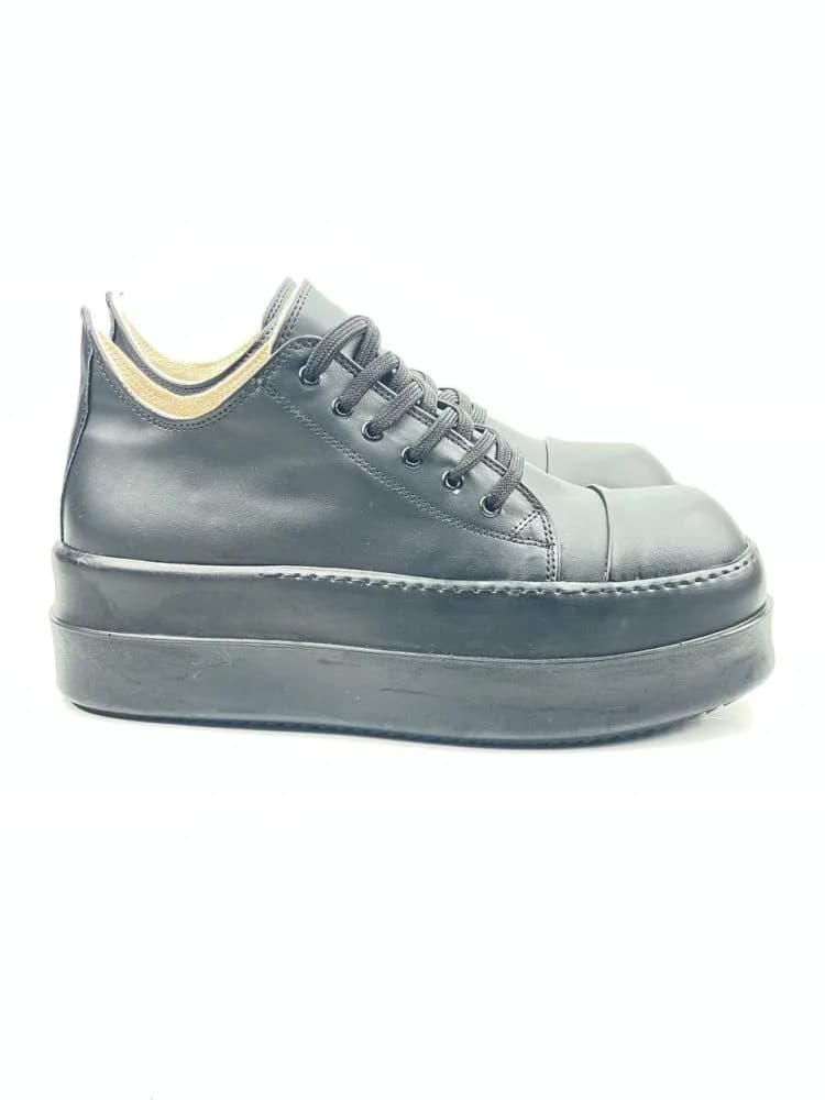 ونس ریک اونز RICK OWENS کد 3301 چرم مشکی یکدست