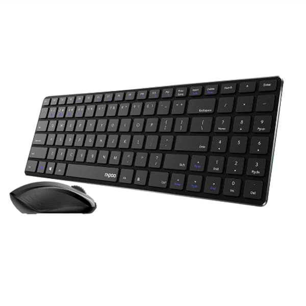 کیبورد و موس بیسیم رپو مدل 9060G