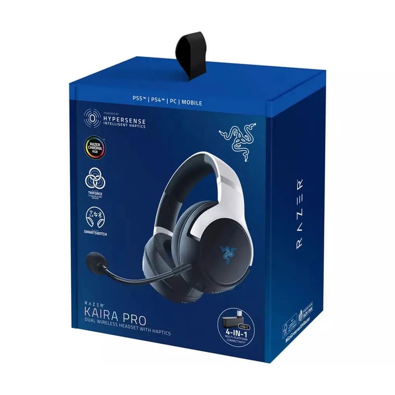 هدفون مخصوص بازی بی سیم ریزر مدل Kaira Pro for PS5 — تصویر ۳