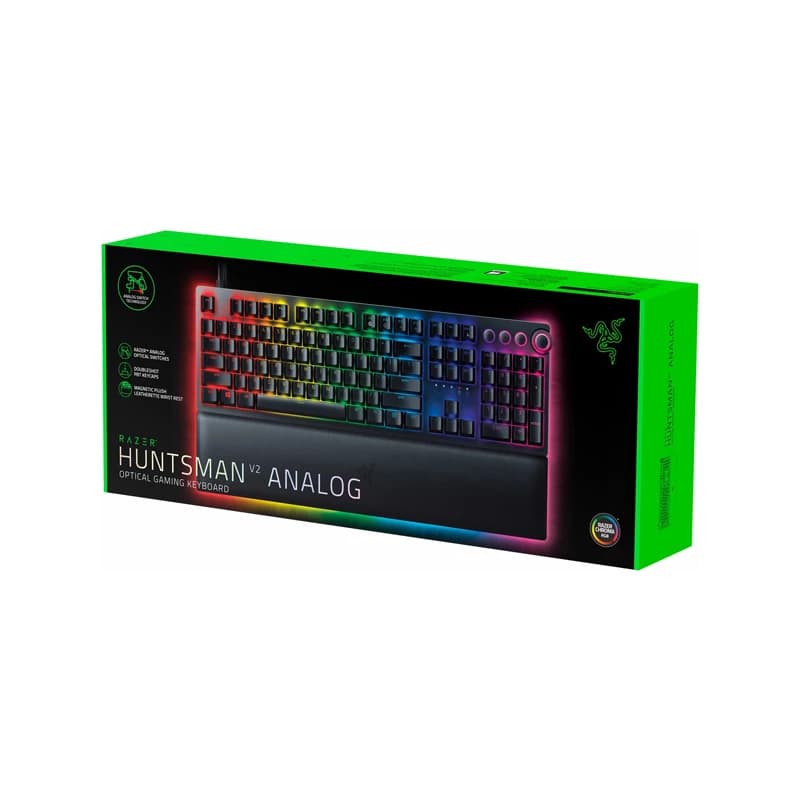 کیبورد مخصوص بازی ریزر مدل HUNTSMAN V2 ANALOG — تصویر ۳