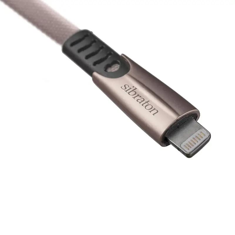 کابل شارژر لایتنینگ سیبراتون مدل Cable Sibraton S 255 (i) طول 1.1 متر با گارانتی 12 ماهه شرکتی — تصویر ۴