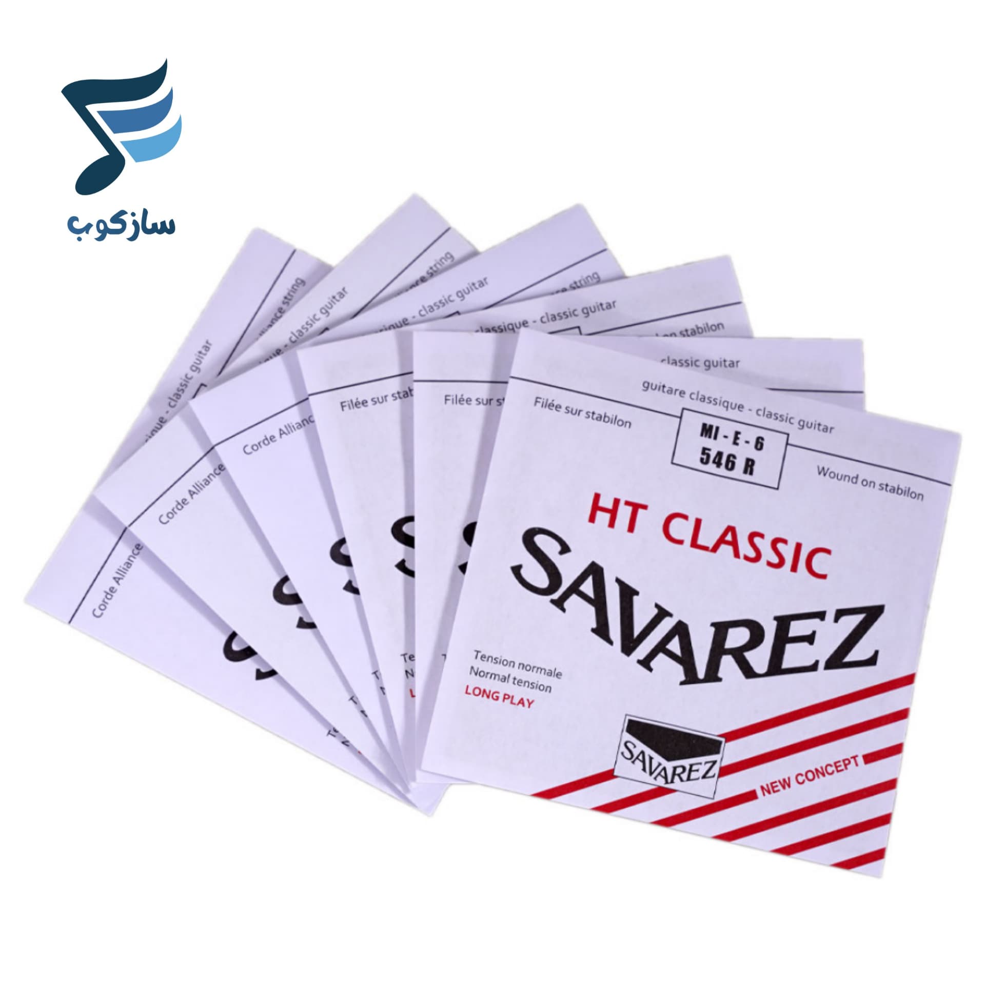 سیم گیتار کلاسیک Savarez مدل 540R — تصویر ۳