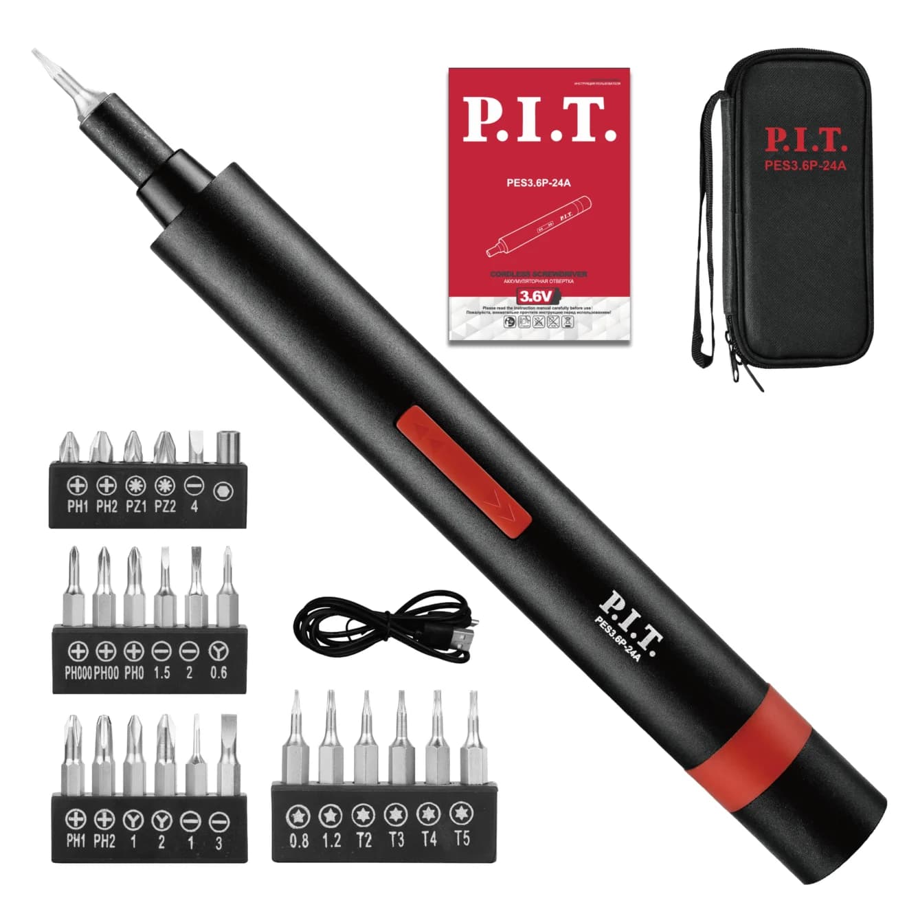 پیچ گوشتی پی آی تی مدل PES3.6P-24A