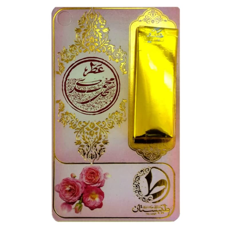 عطر طبیعی گل محمدی 1گرمی-طیبستان کد 103369 — تصویر ۲
