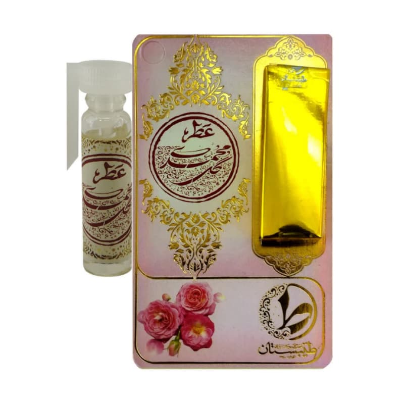 عطر طبیعی گل محمدی 1گرمی-طیبستان کد 103369 — تصویر ۳