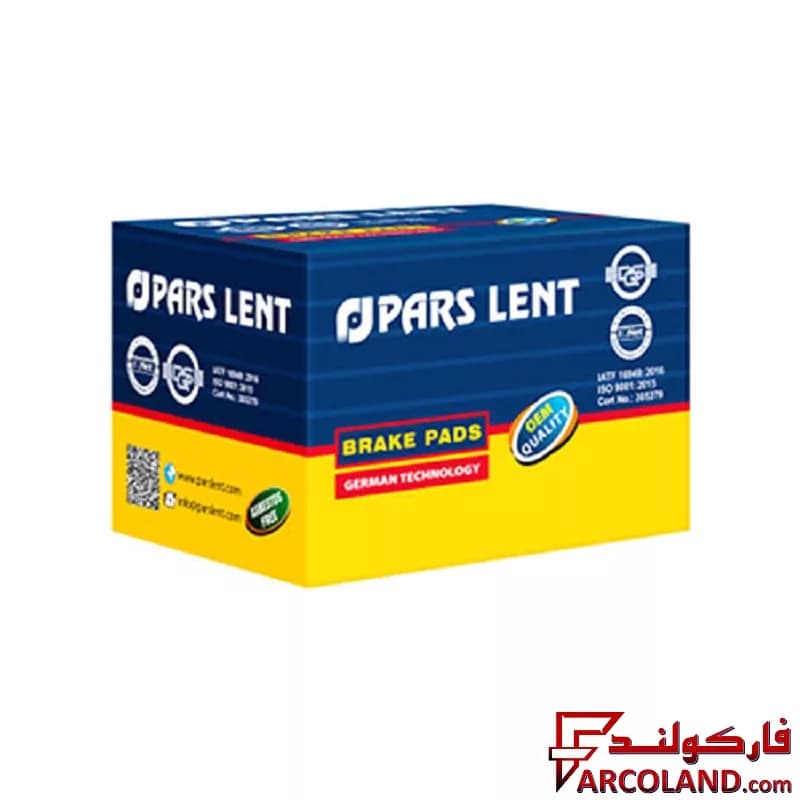 لنت ترمز عقب پارس مدل صادراتی مناسب تویوتا فورچونر