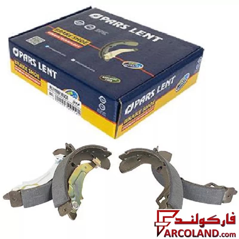لنت ترمز عقب پارس مدل PL71059/1BSOE صادراتی اهرم دار مناسب تیبا