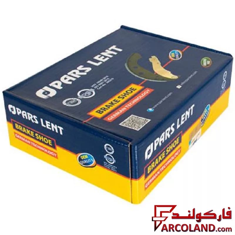 لنت ترمز عقب پارس مدل PL71065 صادراتی مناسب رنو تندر 90 اتوماتیک — تصویر ۳