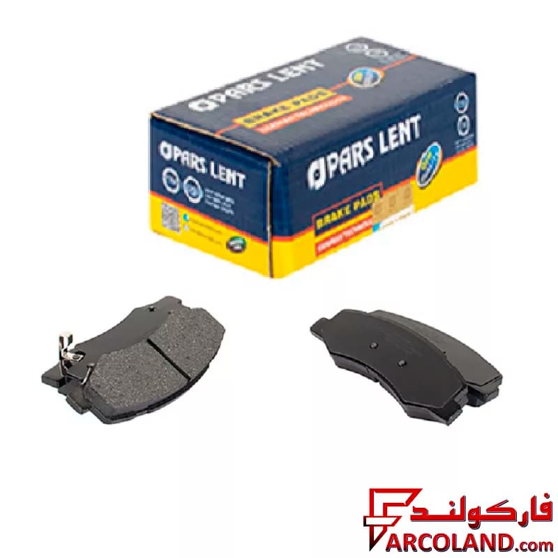 لنت ترمز جلو پارس مدل PL80134 صادراتی مناسب پژو 206 تیپ 5 (مدل رانایی)