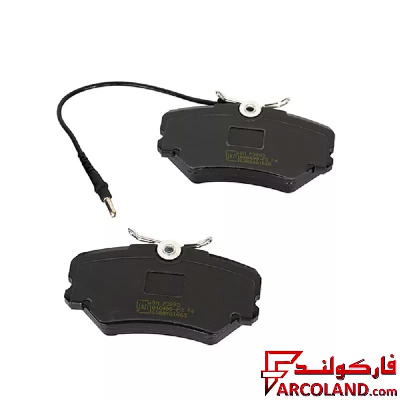 لنت ترمز جلو پارس مدل متالیک مناسب پژو 405 — تصویر ۲