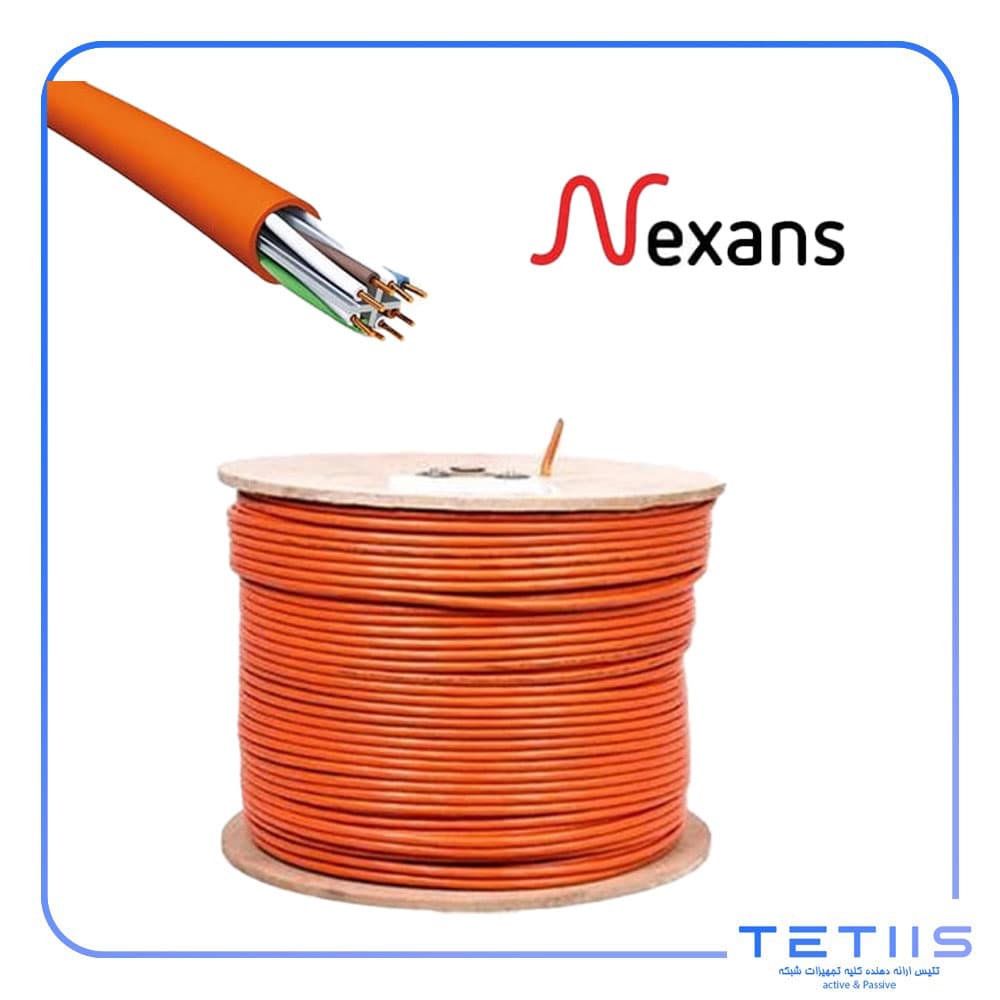 کابل شبکه INDOOR نگزنس تست چنل NEXANS CAT6 UTP