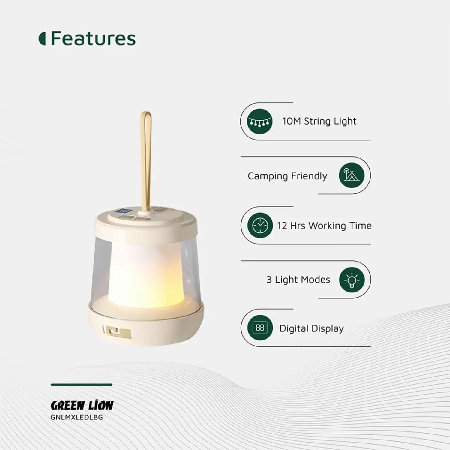 چراغ لومکس گرین لاین Lumex Led Light — تصویر ۴