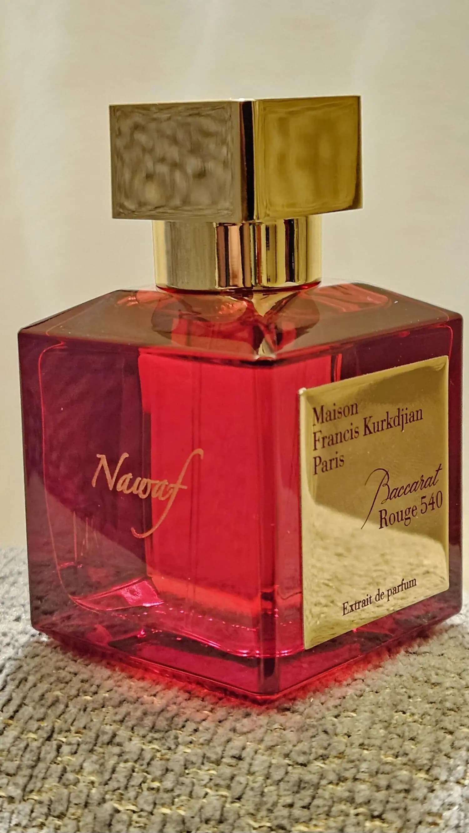 عطر ادکلن میسون فرانسیس کرکجان باکارات رژ ۵۴۰ اکسترکت د پرفیوم اصل | Maison Francis Kurkdjian Baccarat Rouge 540 Extrait de Parfum — تصویر ۷