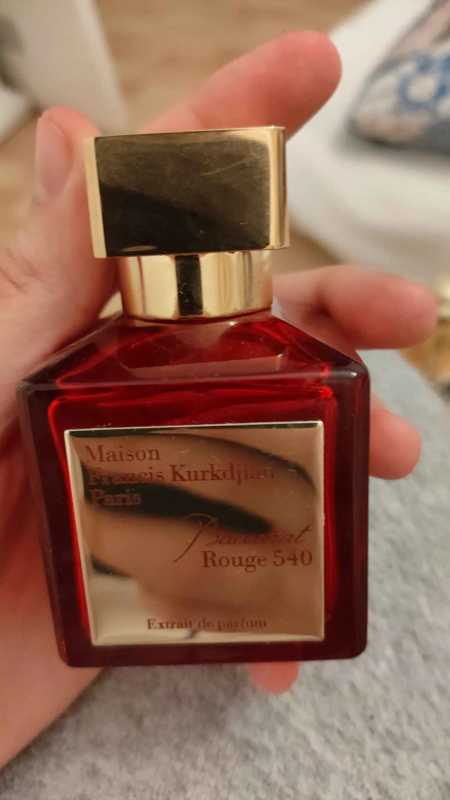 عطر ادکلن میسون فرانسیس کرکجان باکارات رژ ۵۴۰ اکسترکت د پرفیوم اصل | Maison Francis Kurkdjian Baccarat Rouge 540 Extrait de Parfum — تصویر ۸