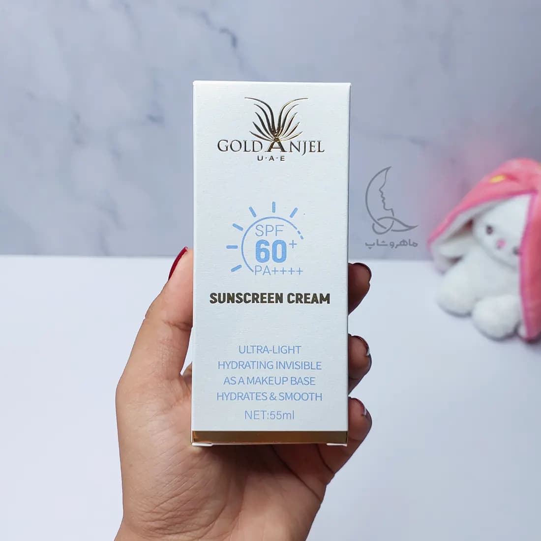 کرم ضدآفتاب گلد SPF 60 حجم 55 میل — تصویر ۵