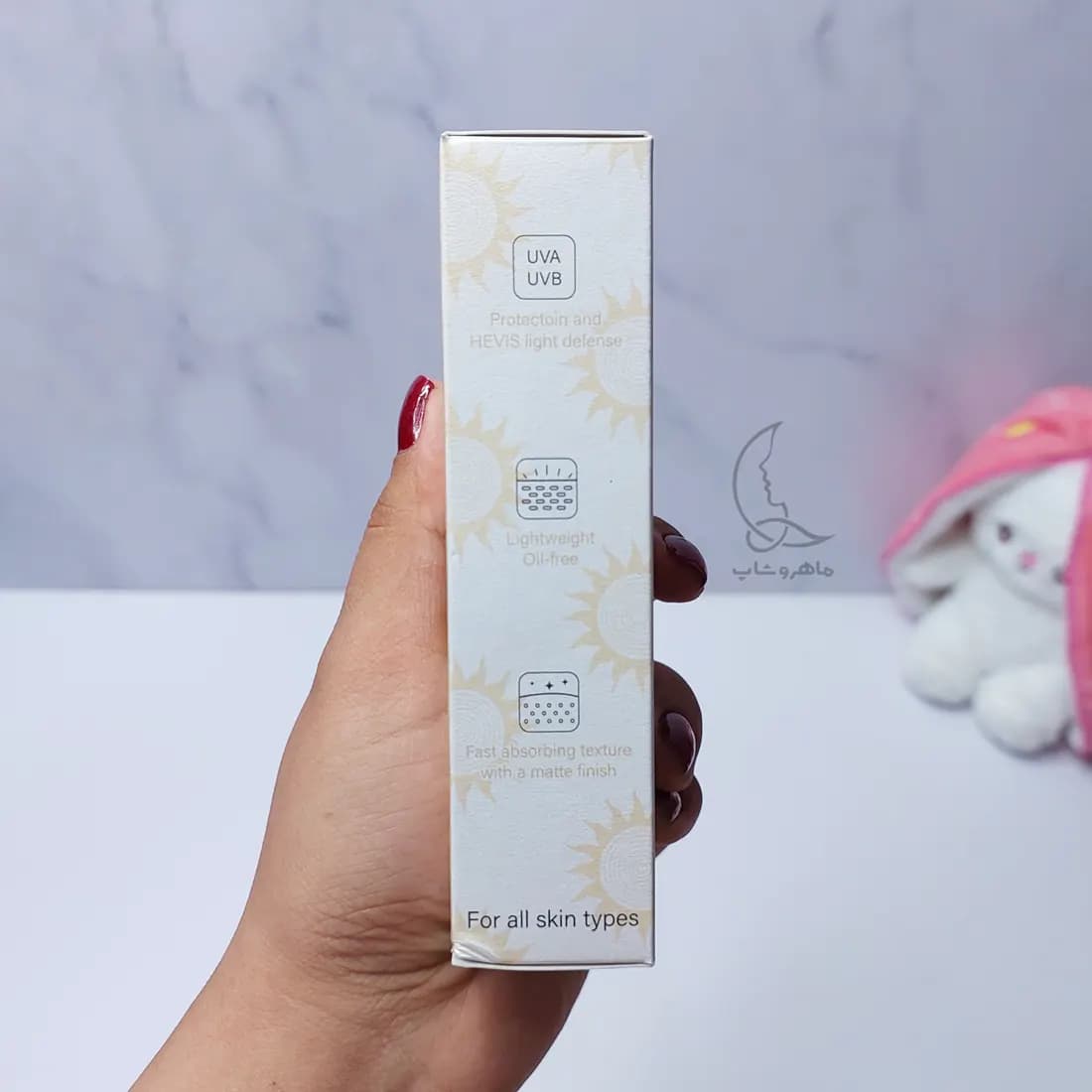 کرم ضدآفتاب گلد SPF 70 حجم 55 میل — تصویر ۳
