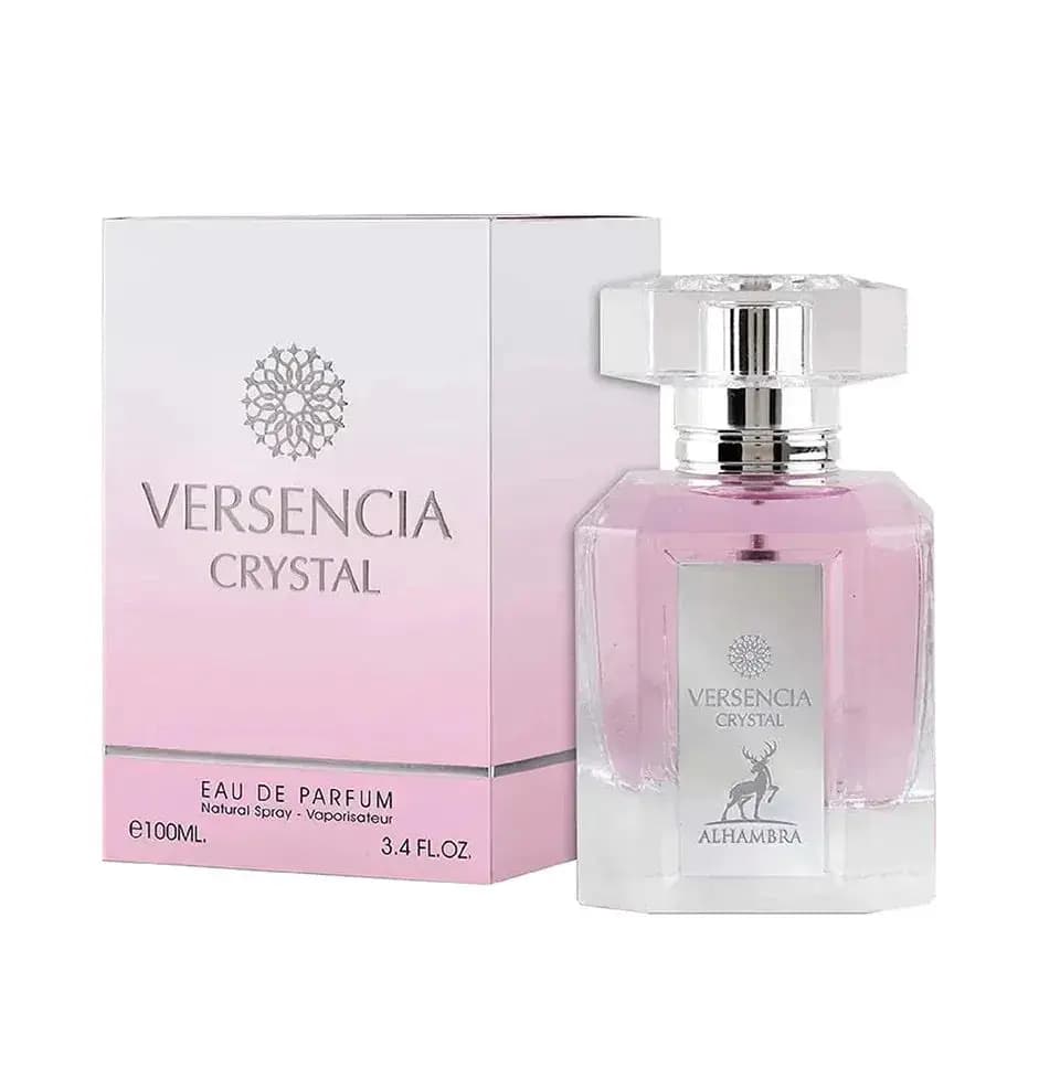 عطر ادکلن الحمبرا ورسنسیا کریستال (برایت کریستال صورتی) اصل | Maison Alhambra Versencia Crystal — تصویر ۴