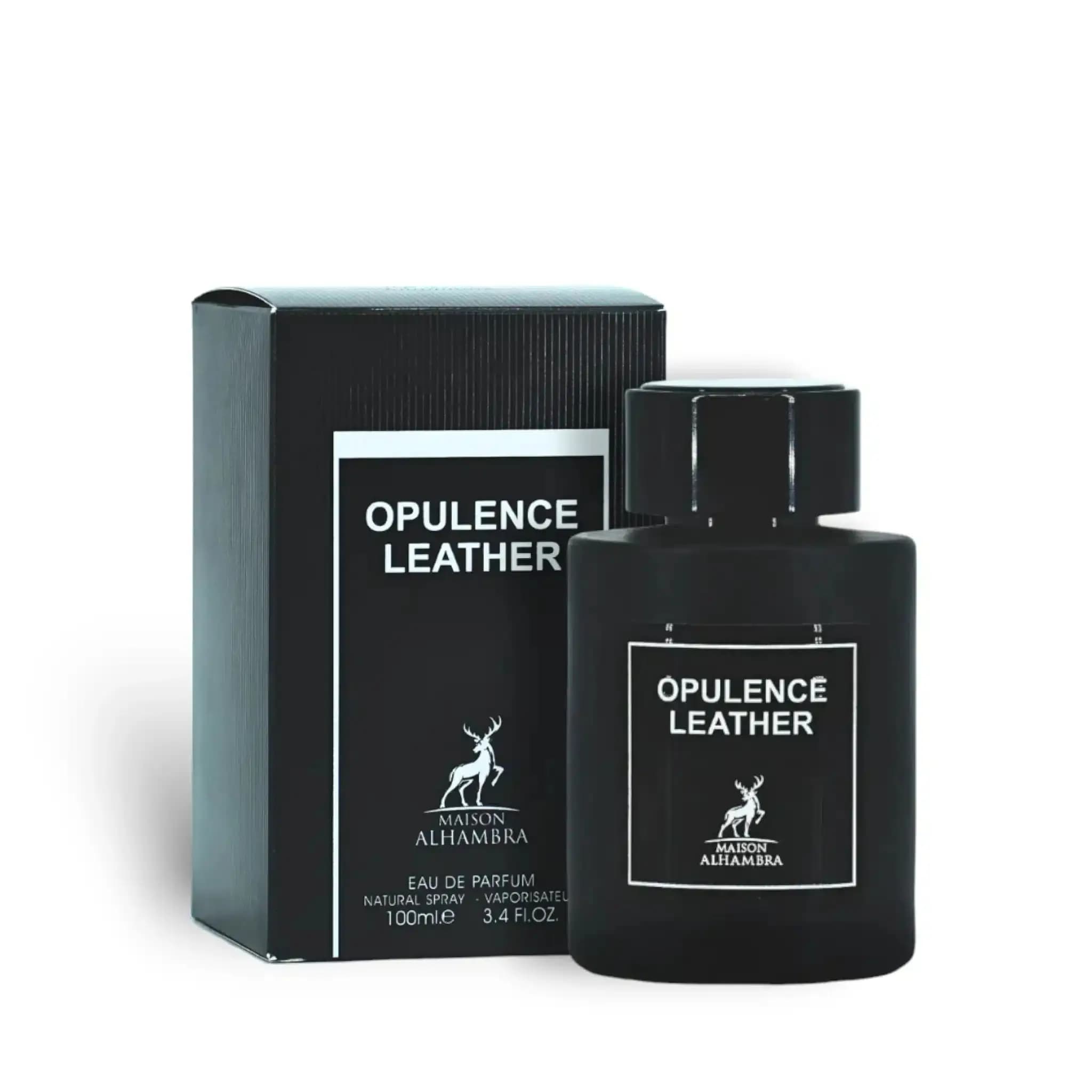 عطر ادکلن الحمبرا اوپولنس لدر ( امبر لدر) اصل | Maison Alhambra Amber Leather — تصویر ۲