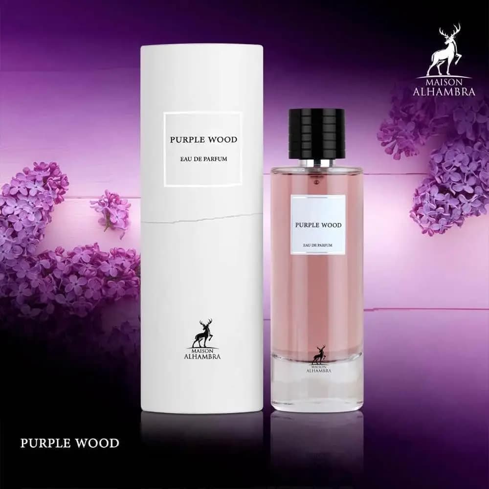 عطر ادکلن الحمبرا پرپل وود (پرپل عود) اصل | Maison Alhambra Purple Wood — تصویر ۳