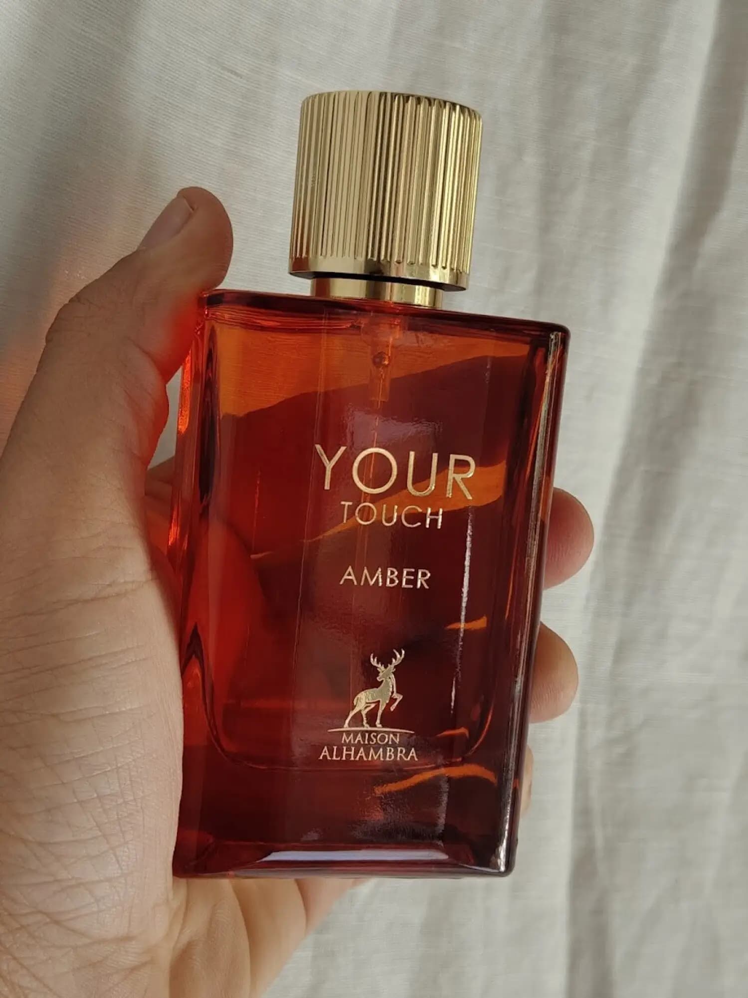 عطر ادکلن الحمبرا یور تاچ امبر اصل | Maison Alhambra Your Touch Amber — تصویر ۴