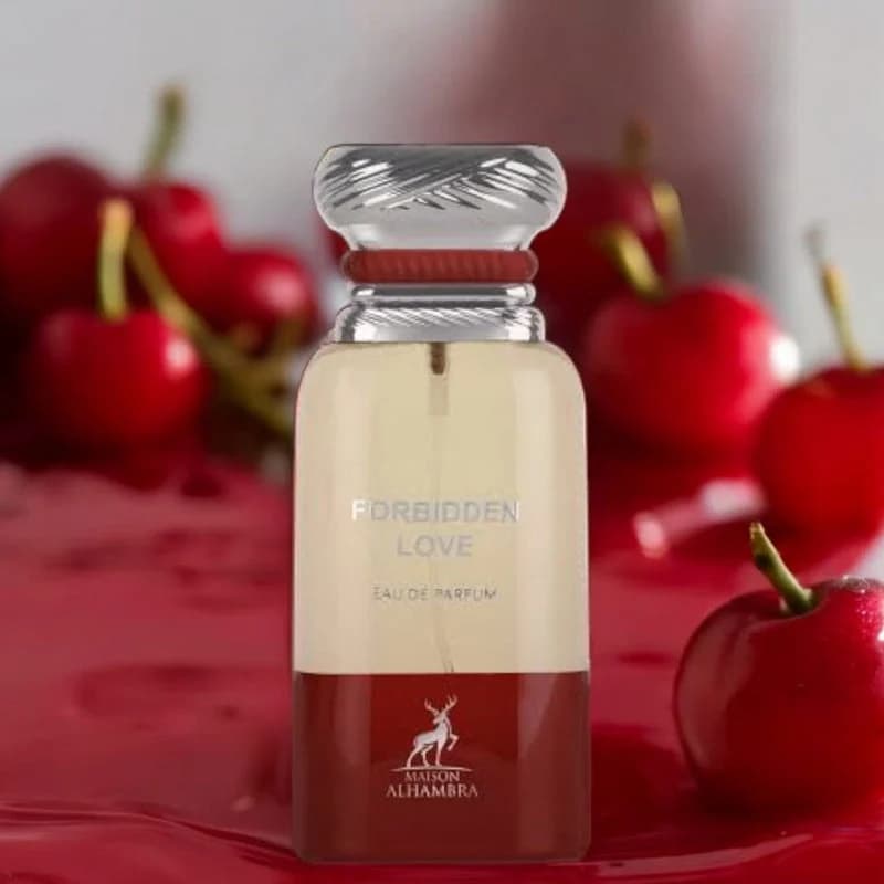عطر ادکلن الحمبرا فوربیدن لاو ( لاست چری) | Maison Alhambra Forbidden Love — تصویر ۶