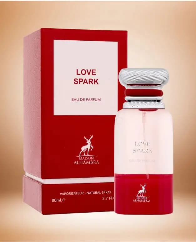 عطر ادکلن الحمبرا لاو اسپارک ( الکتریک چری) | Maison Alhambra Love Spark — تصویر ۲