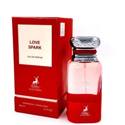 عطر ادکلن الحمبرا لاو اسپارک ( الکتریک چری) | Maison Alhambra Love Spark — تصویر ۴