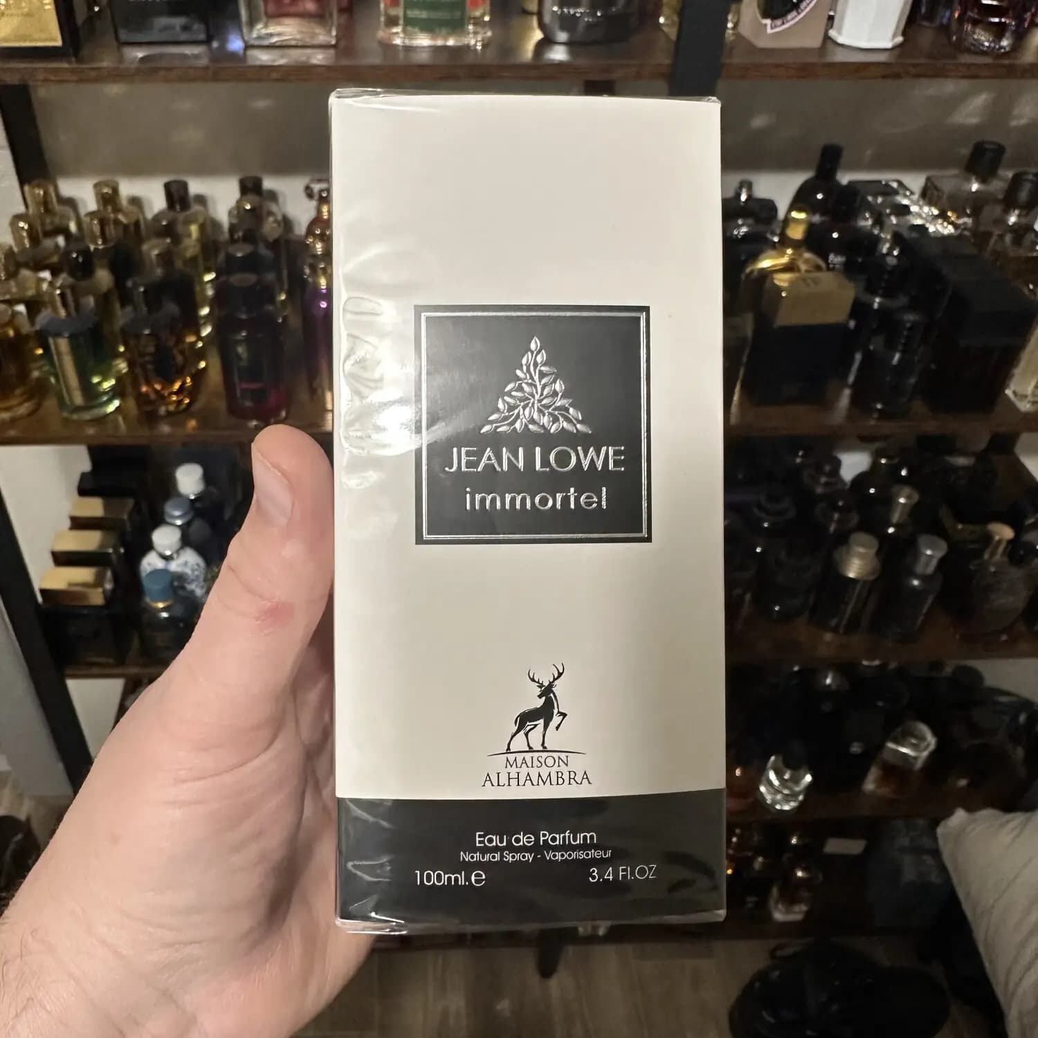 عطر ادکلن الحمبرا جین لوو ایمورتل (ایمنسیت) | Maison Alhambra Jean Lowe Immortal — تصویر ۵
