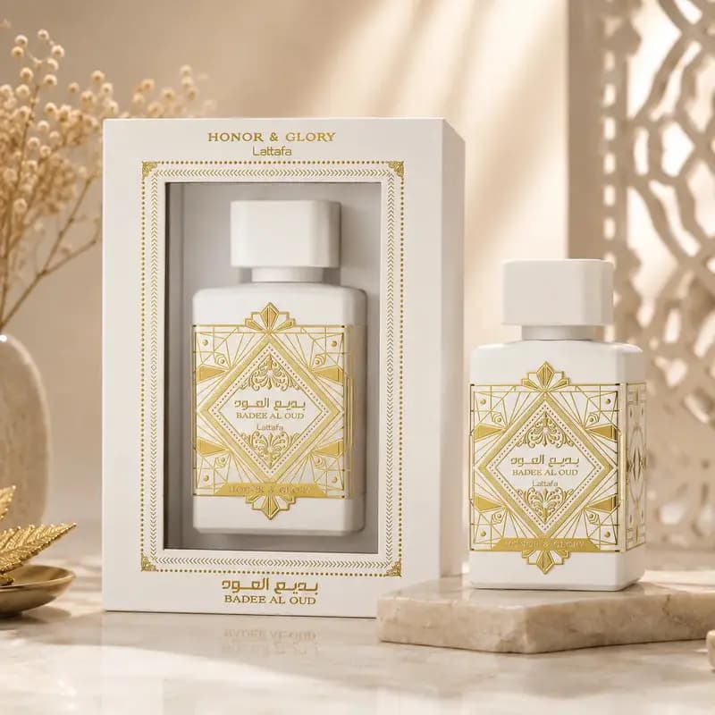 عطر ادکلن لطافه هانر اند گلوری اصل | Lattafa Perfumes Bade e Al Oud Honor Glory — تصویر ۴
