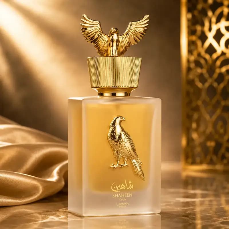 عطر ادکلن لطافه شاهین گلد اصل | Lattafa Perfumes Shaheen Gold — تصویر ۷