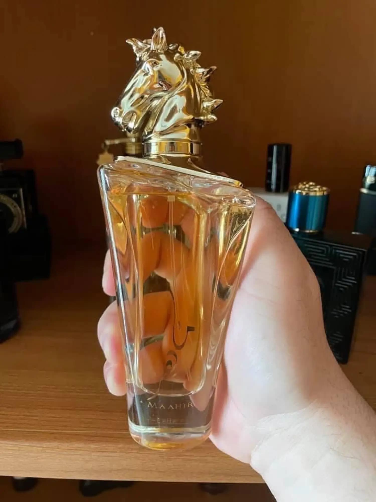 عطر ادکلن لطافه ماهر طلایی اصل | Lattafa Perfumes Maahir — تصویر ۶