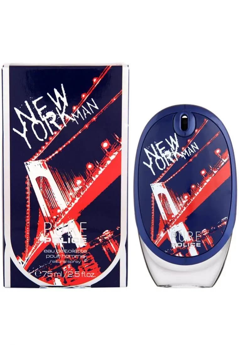 عطر ادکلن پلیس پیور نیویورک مردانه آبی اصل | Police Police Pure New York Man — تصویر ۴